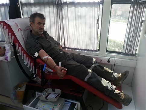 Kan Bağışı Kampanyasına Vatandaşlar İlgi Gösterdi